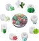 9 Pack Succulent Silicone Mold,Flower Resin Mold,Silicone Candle Molds